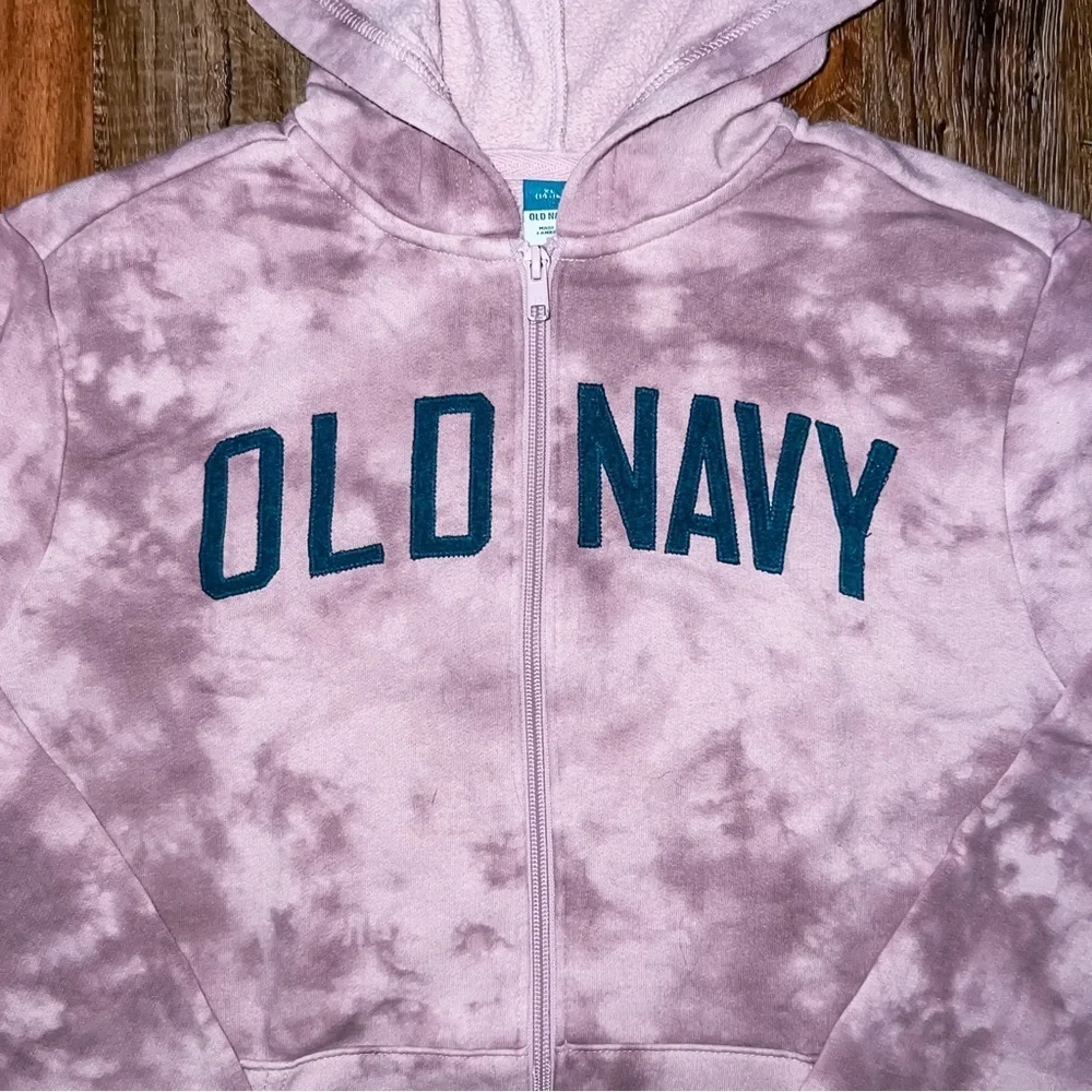 Old Navy Girls Tie Dye Logo Hoodie, Size XL (14-16)